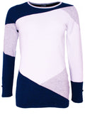 Block Design Fine Knit Jumper
