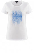 Blue Front Design T Shirt