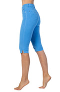 Blue Pedal Pushers