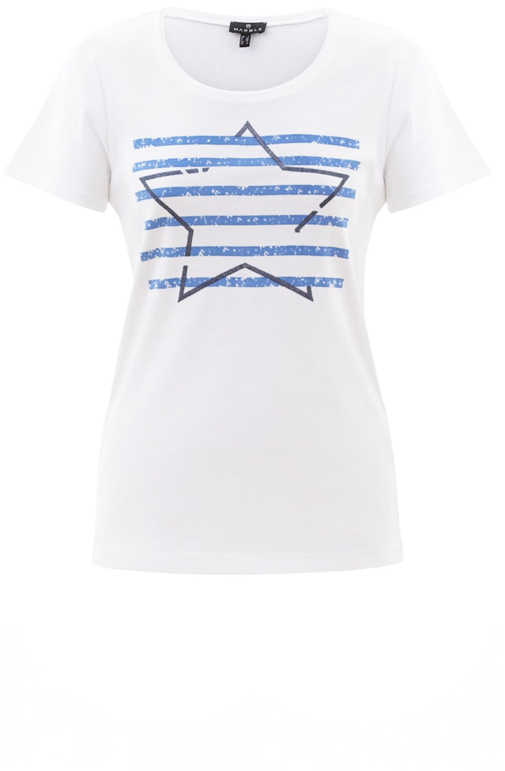 Blue Star and Stripes T Shirt