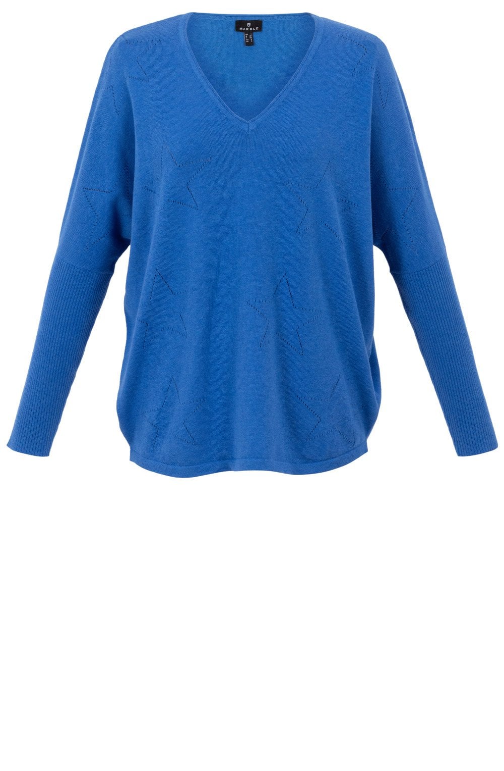 Blue Star Design Relaxed Sweater
