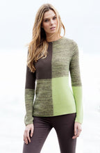 Bold Panel Knit Sweater