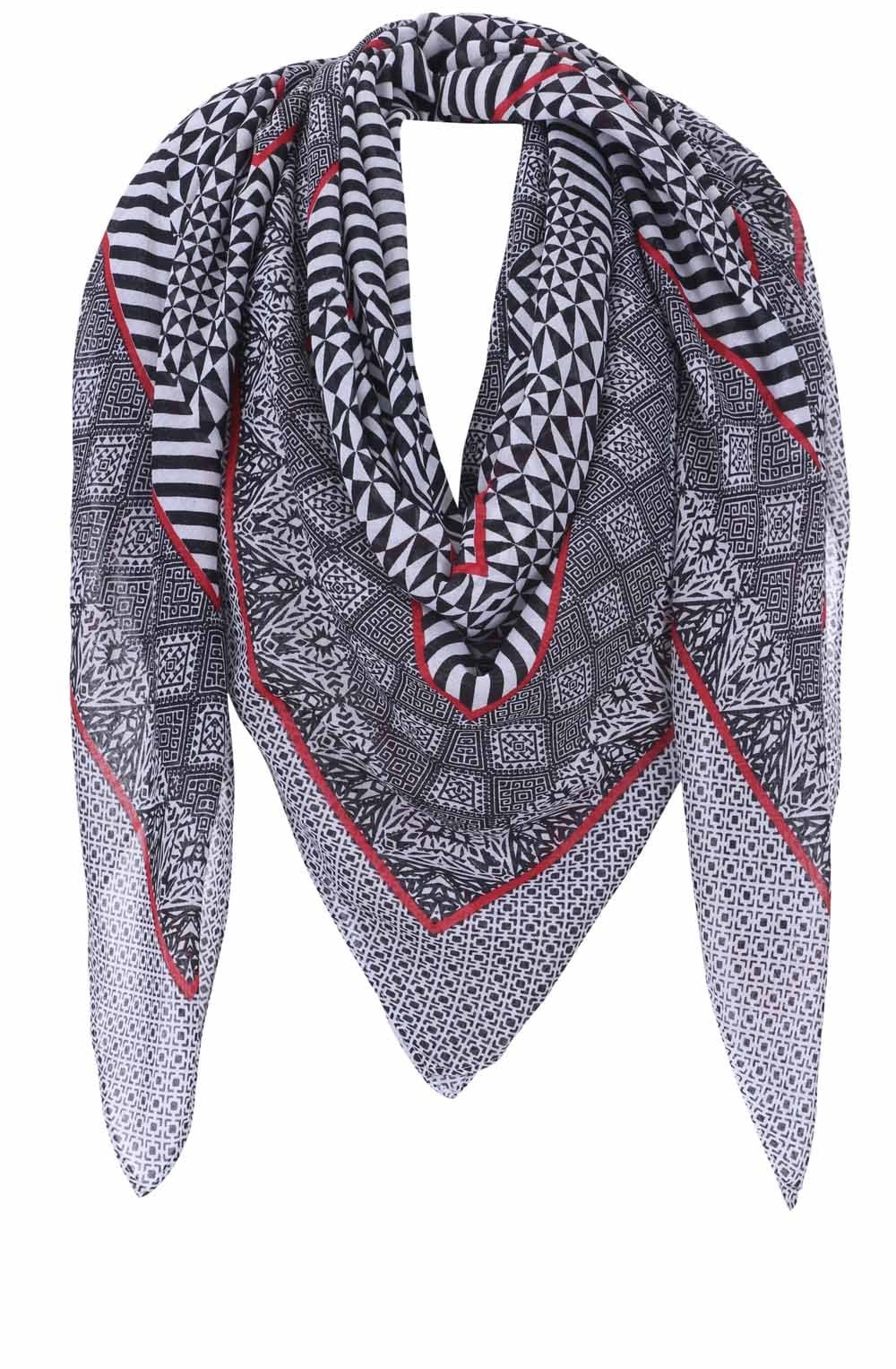Bold Print Scarf
