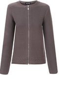 Brown Chunky Knit Cardigan