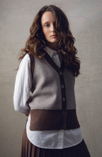 Chocolate Knitted Waistcoat