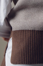 Chocolate Knitted Waistcoat