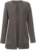 Chunky Open Front Cardigan