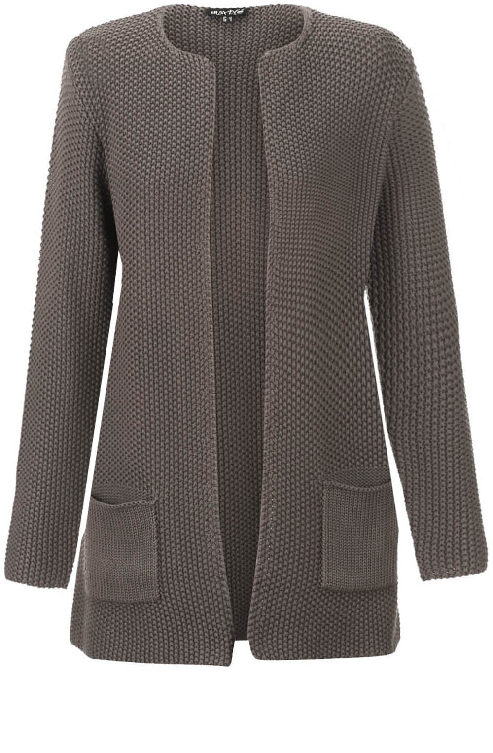 Chunky Open Front Cardigan