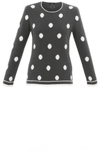 Classic Grey & White Spot Jumper