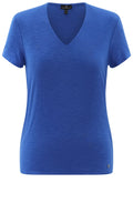 Cobalt Blue Double Fronted T Shirt