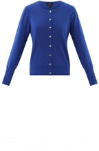 Cobalt Blue Fine Knit Cardigan