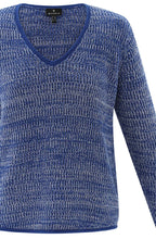 Cobalt Blue Marled Knit Jumper