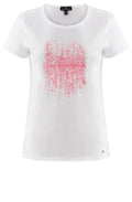 Coral Front Design T Shirt