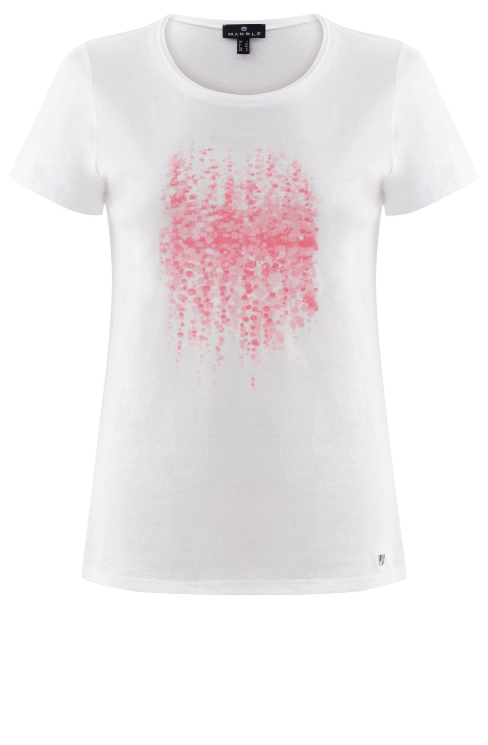 Coral Front Design T Shirt