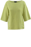 Marble Cotton Short sleeved Jumper