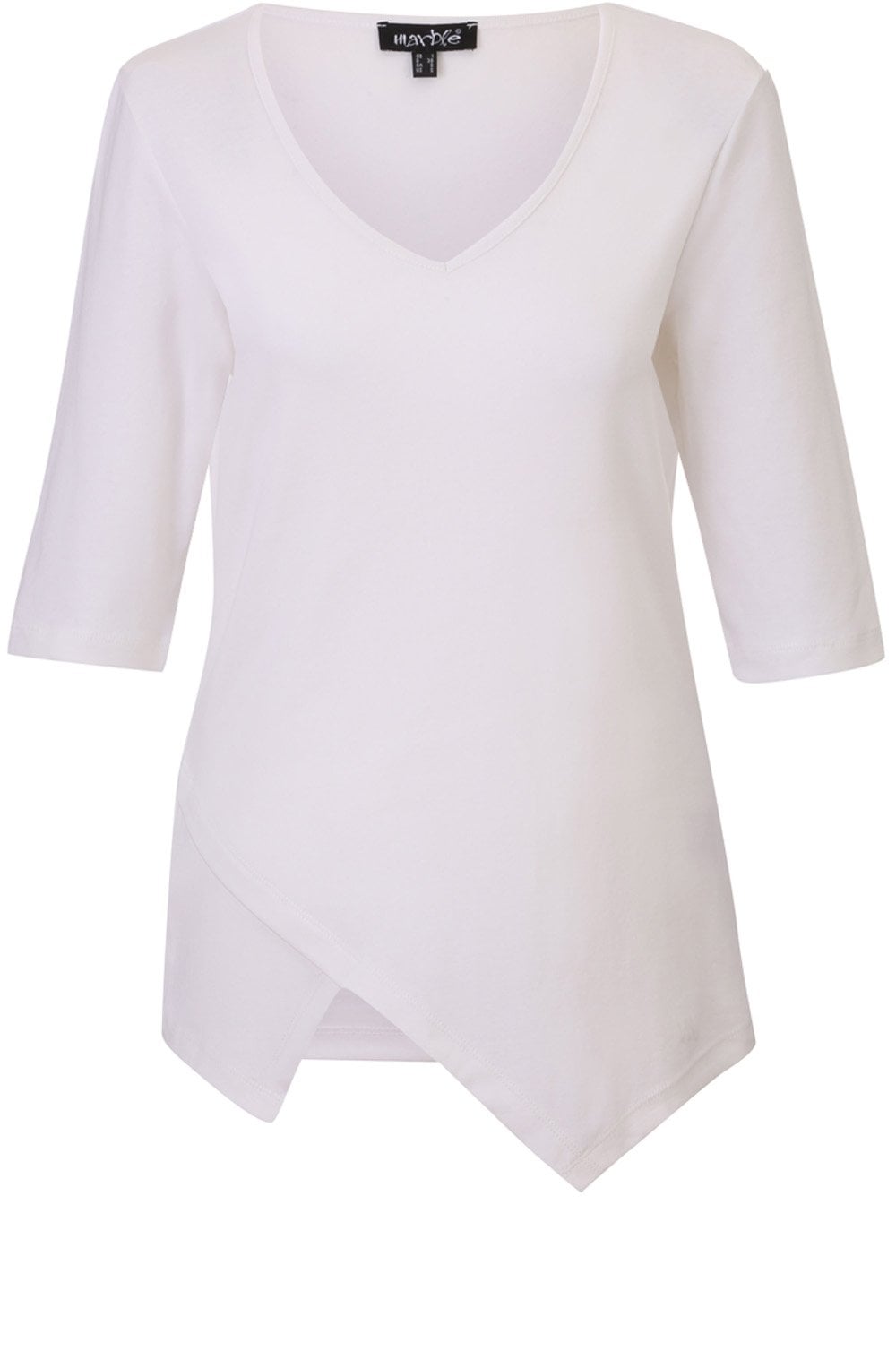 Cream Jersey T Shirt