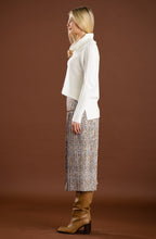 Cream Oversized Cowl Neck Relaxed Jumper