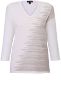 Cream & Taupe Knit JUmper