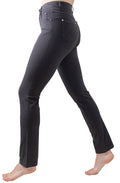 Dark Grey Straight Leg Jeans