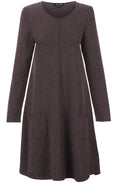 Dark Taupe knit Dress