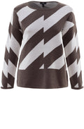 Diagonal Stripe Jumper