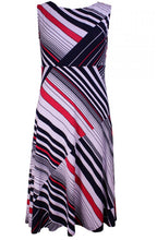 Marble diagonal stripes Dress