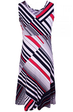Marble diagonal stripes Dress