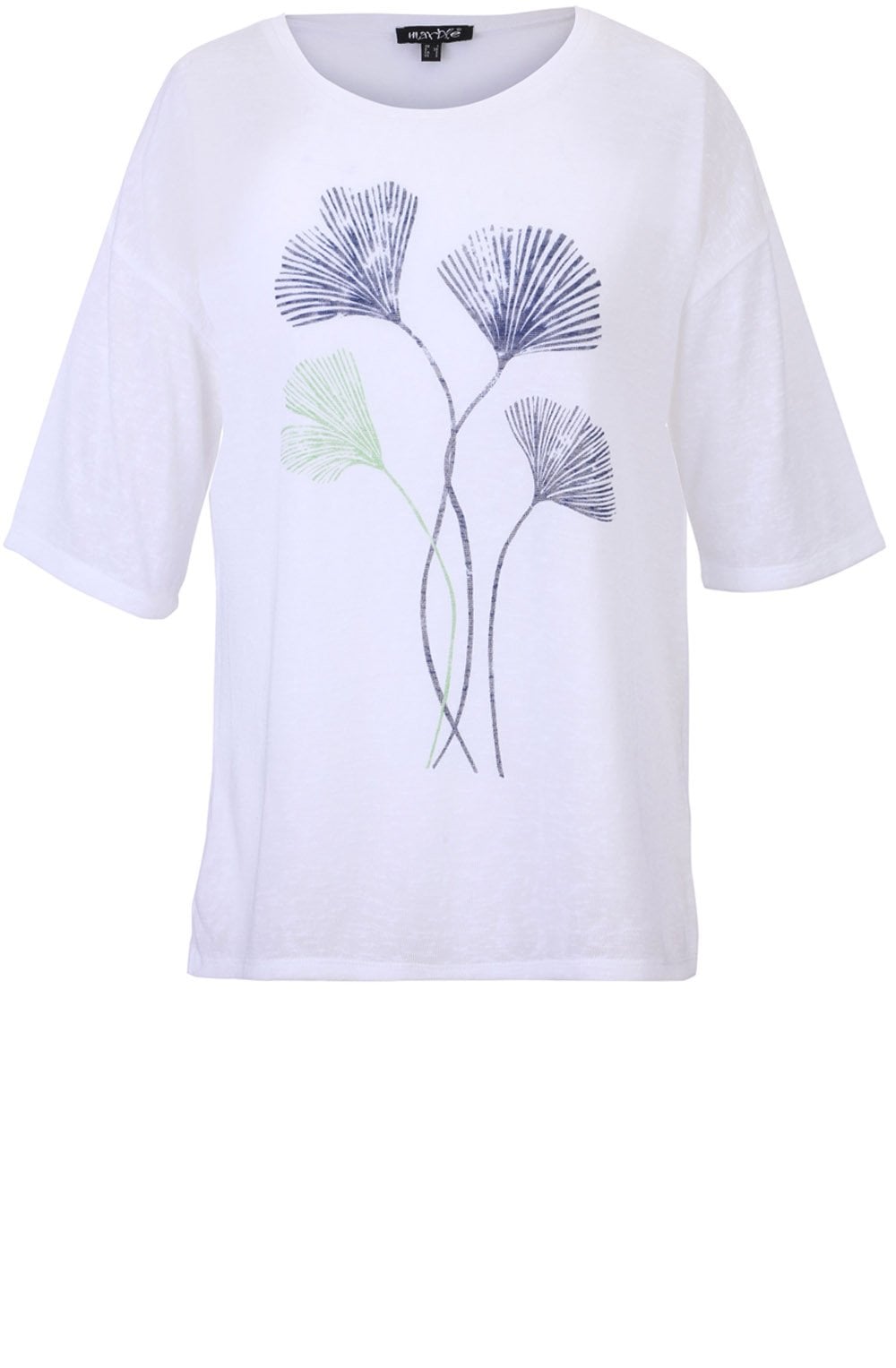Front Floral Design Top