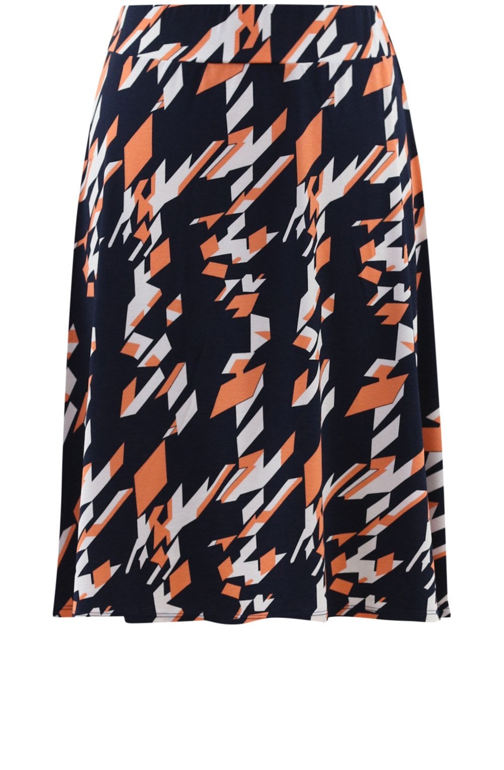 Geometric A Line Skirt