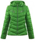 Green Quilted Coat