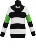 Green Bold Stripe Jumper