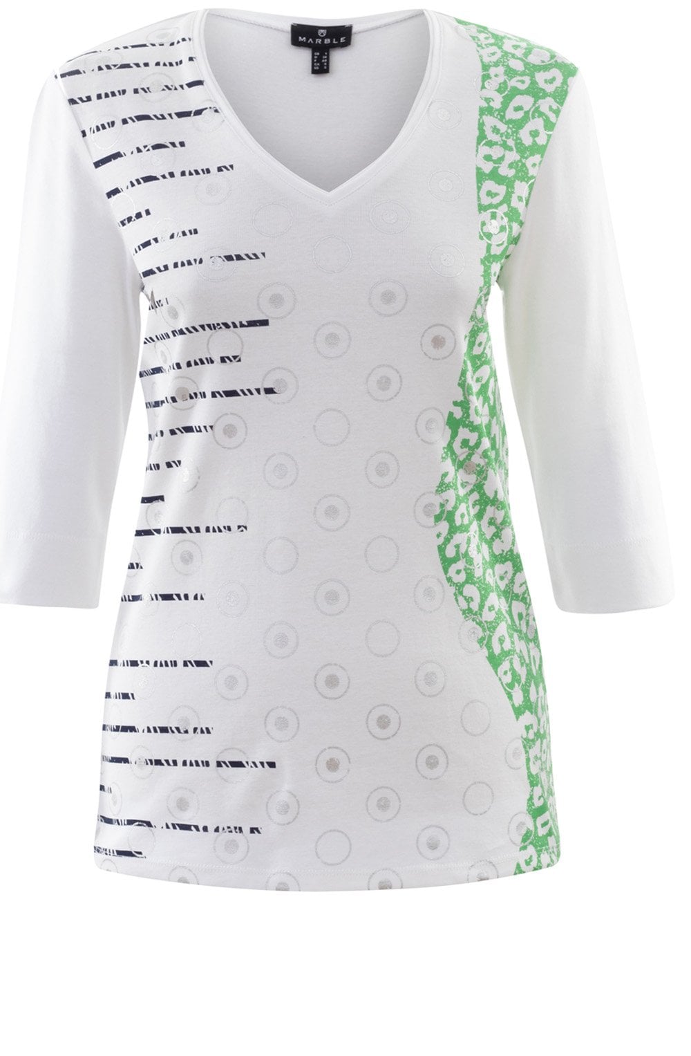 Green Design Jersey T Shirt