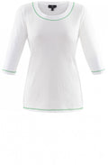 Green Detailed Top
