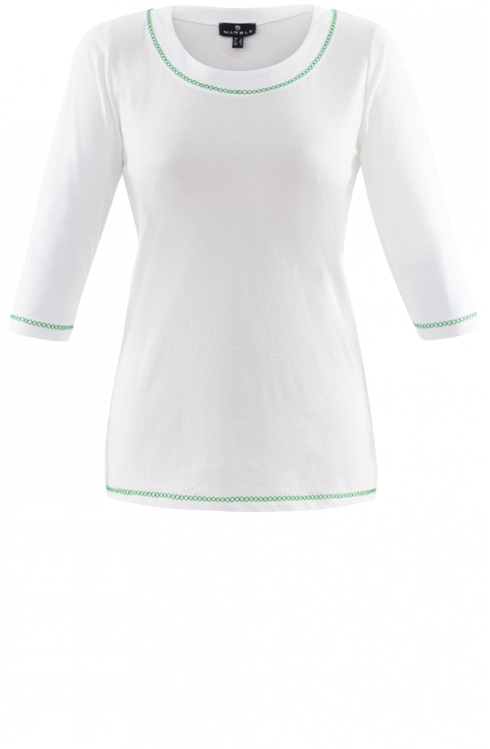 Green Detailed Top