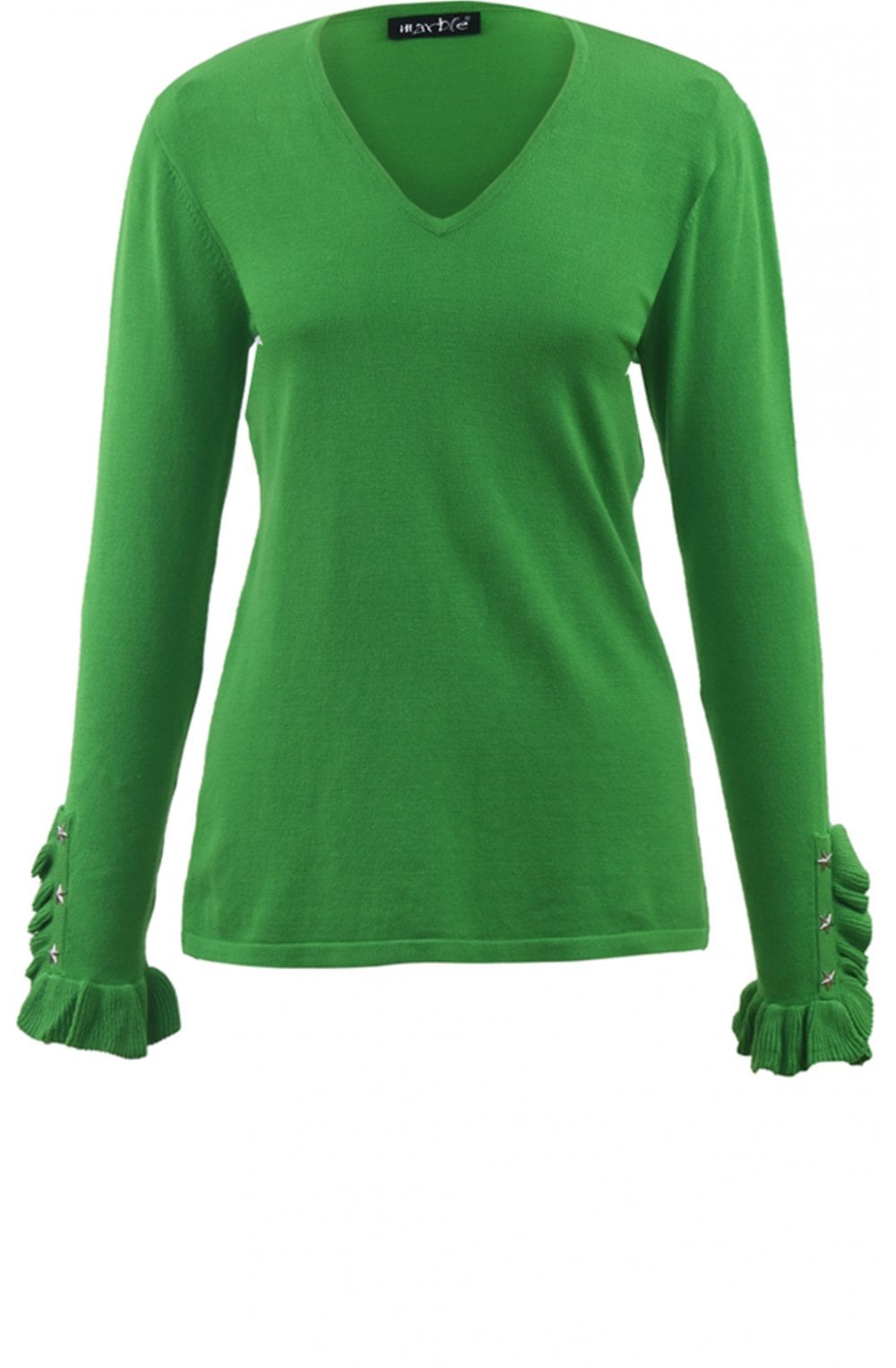 Green Fine Knit Jumper
