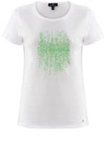 Green Front Design T Shirt
