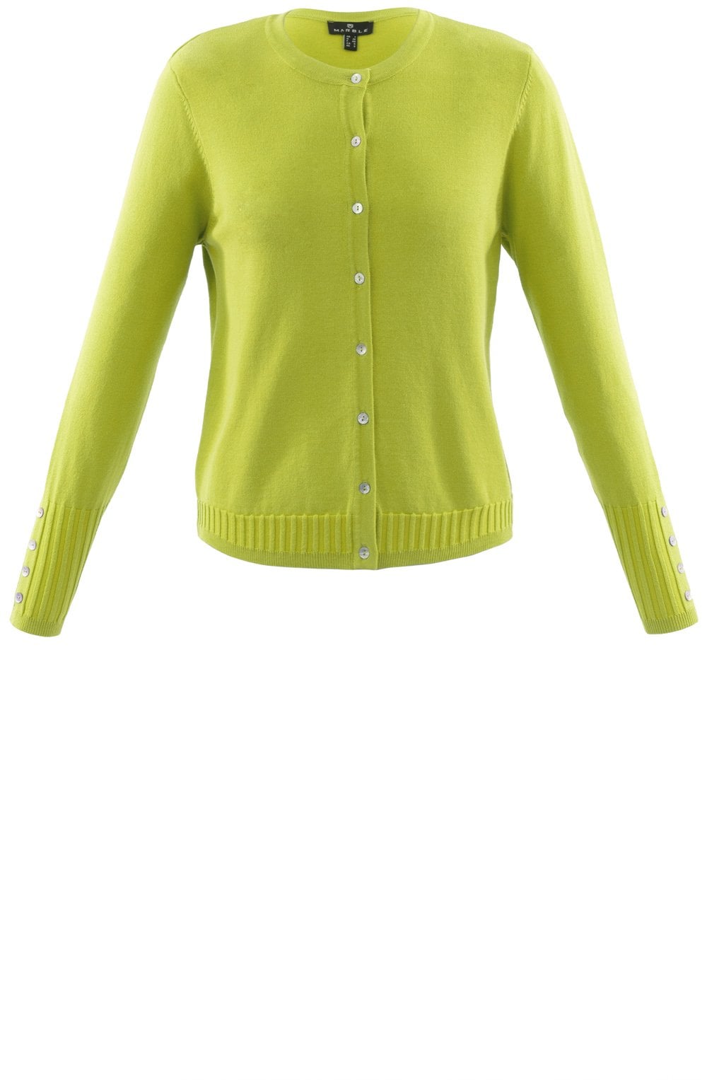 Green Knit Cardigan