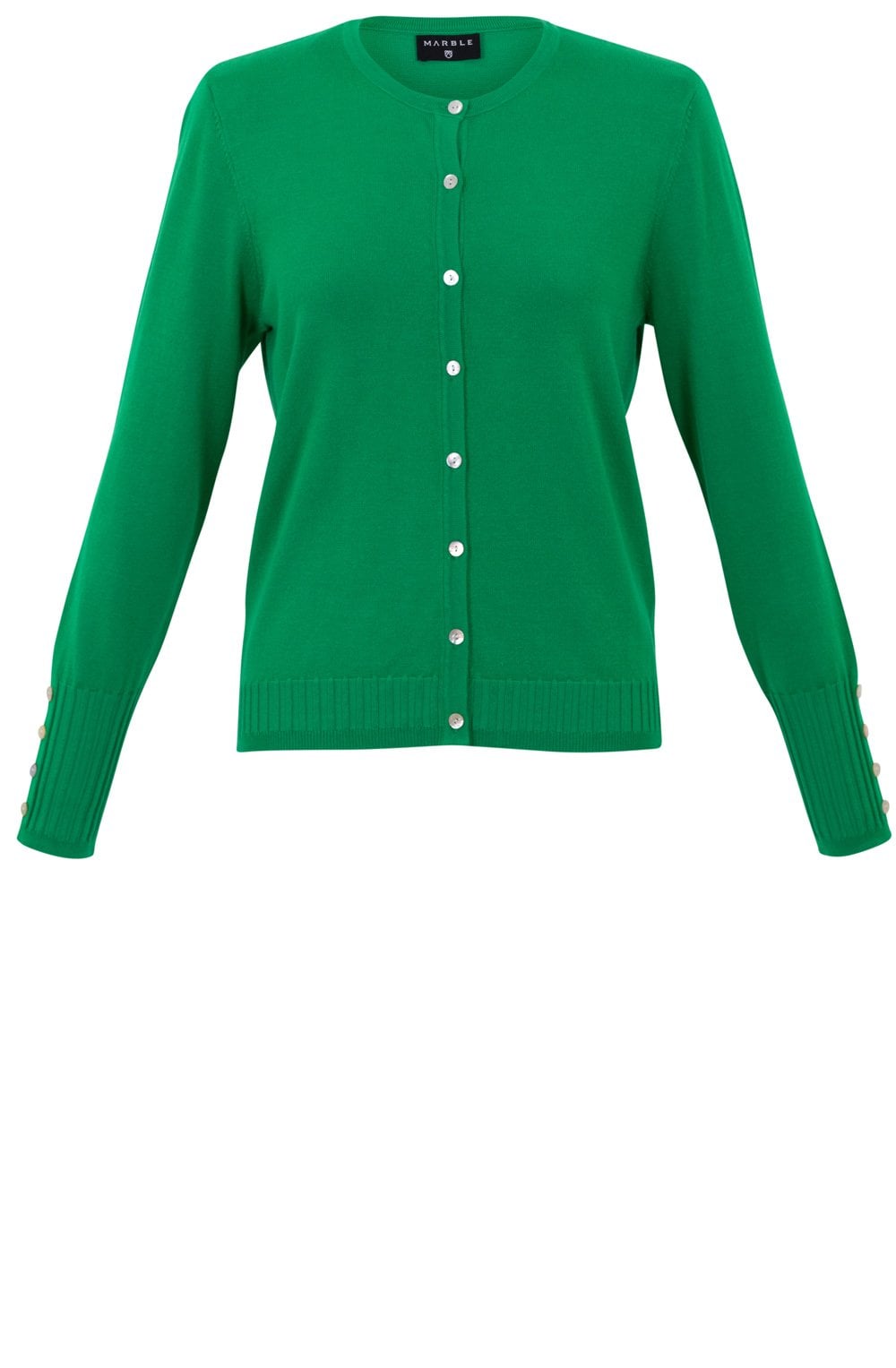 Green Knit Cardigan