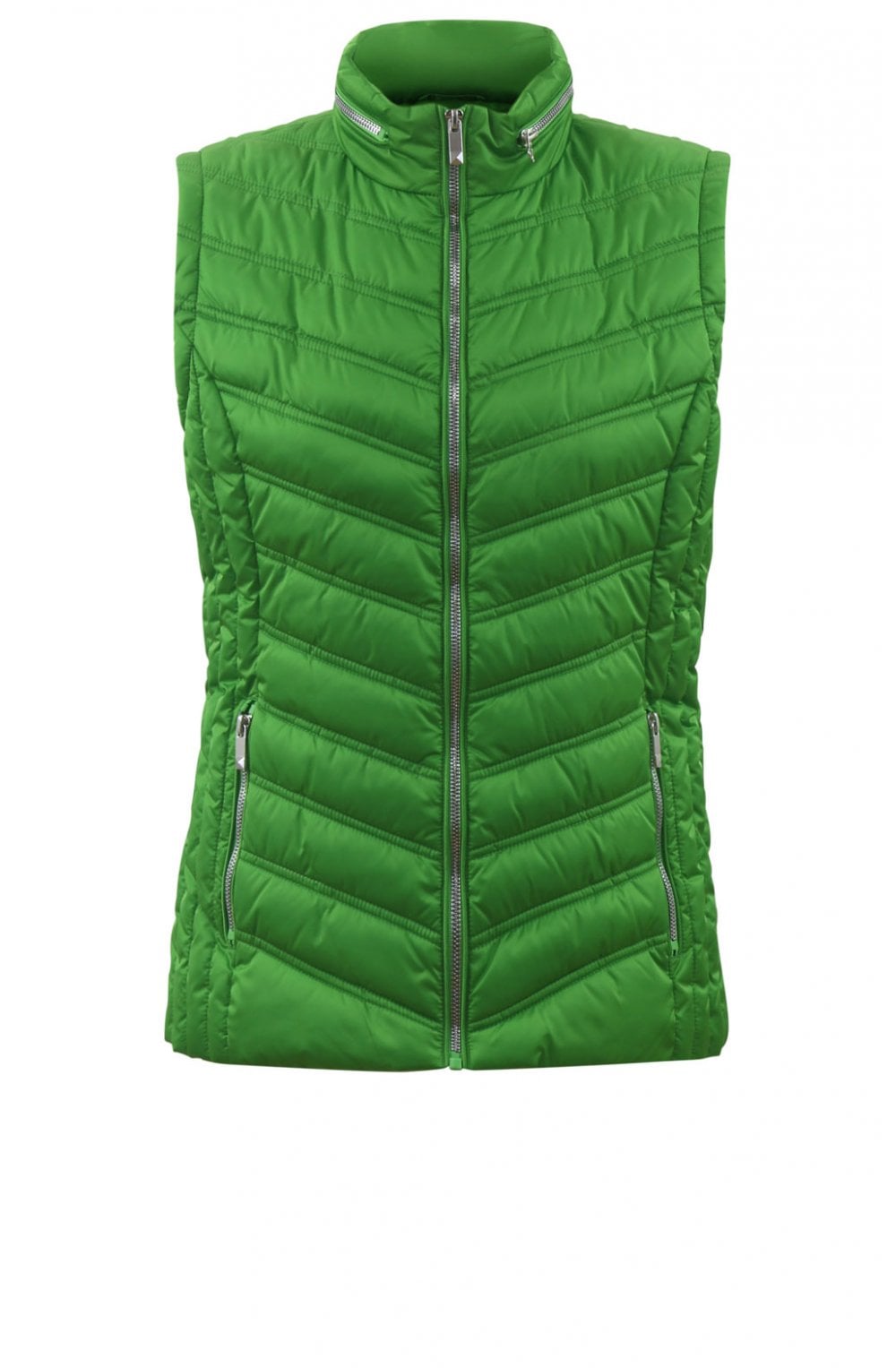 Green Quilted Waistcoat