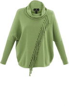 Green Tassel Detailed Jumper