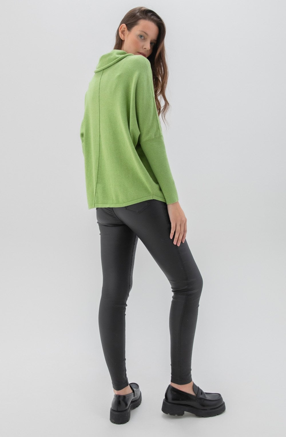 Green Tassel Detailed Jumper