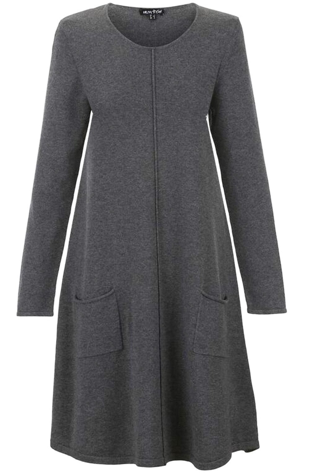 Grey Cotton knit Dress