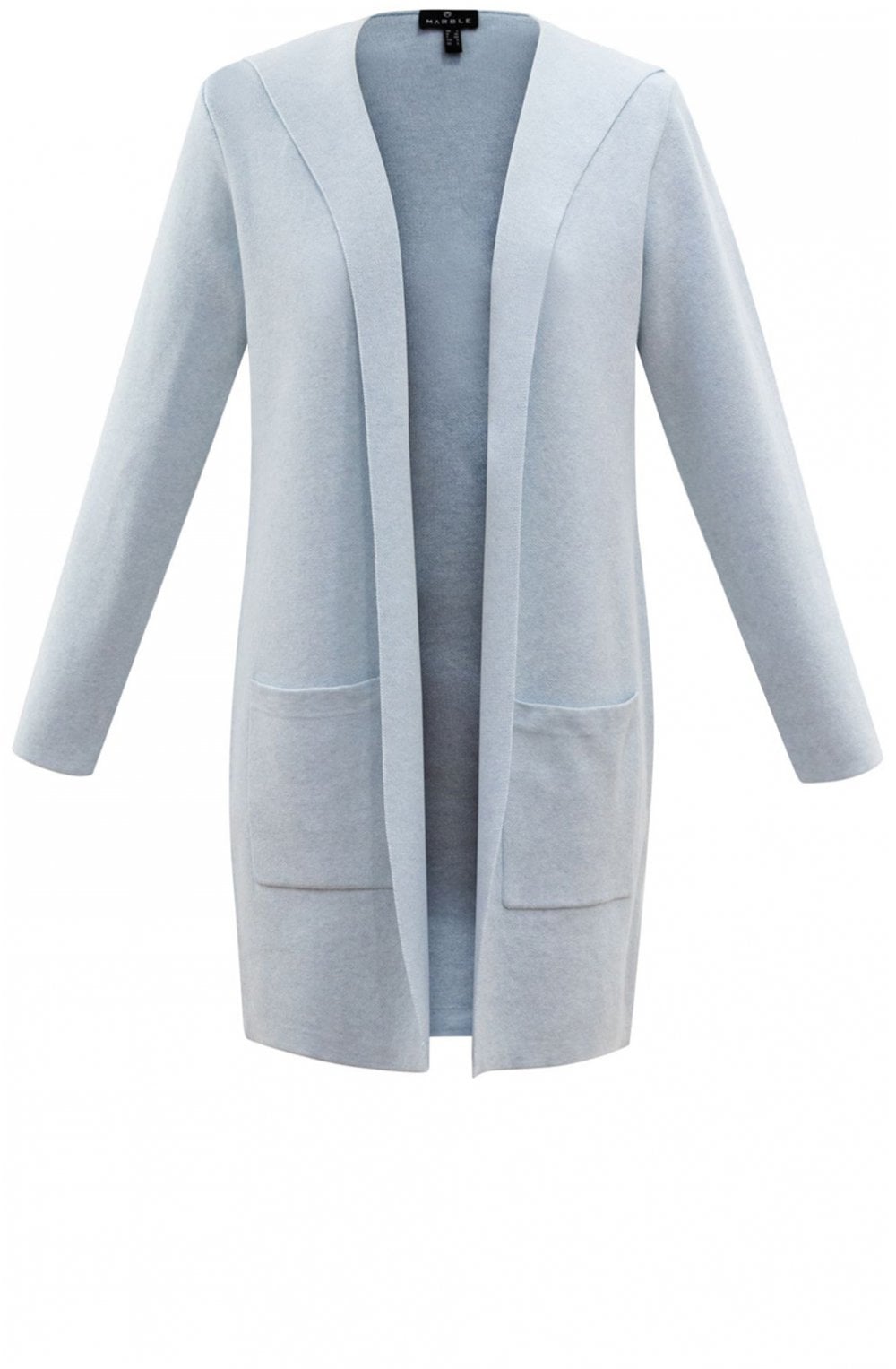 Ice Blue Knit Cardigan