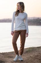 Ivory Ribbed Detail Jumper