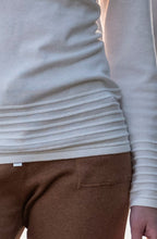 Ivory Ribbed Detail Jumper