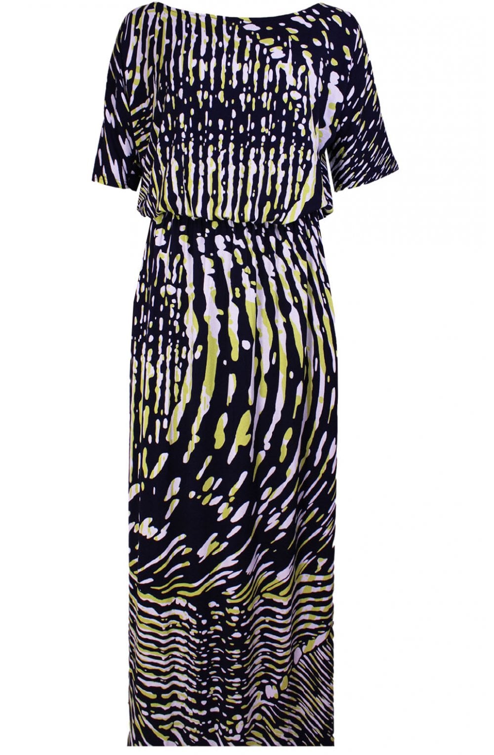 Marble Jersey Maxi Dress