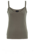Khaki Cotton Camisole