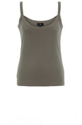 Khaki Cotton Camisole