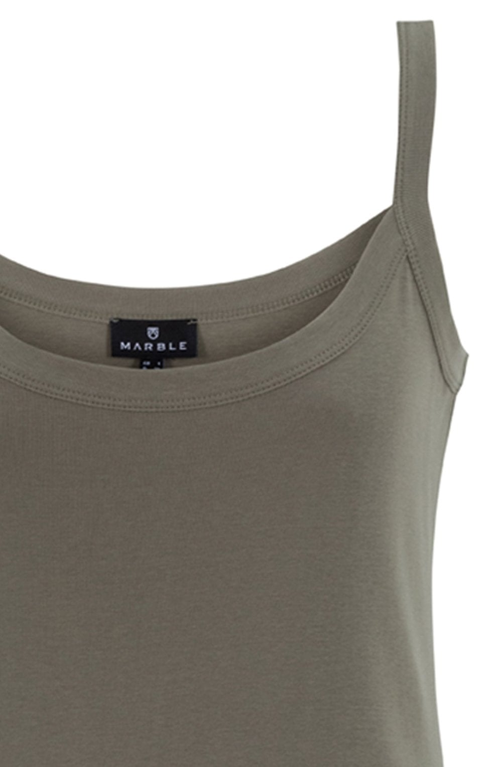 Khaki Cotton Camisole