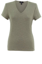 Khaki Double Fronted T Shirt